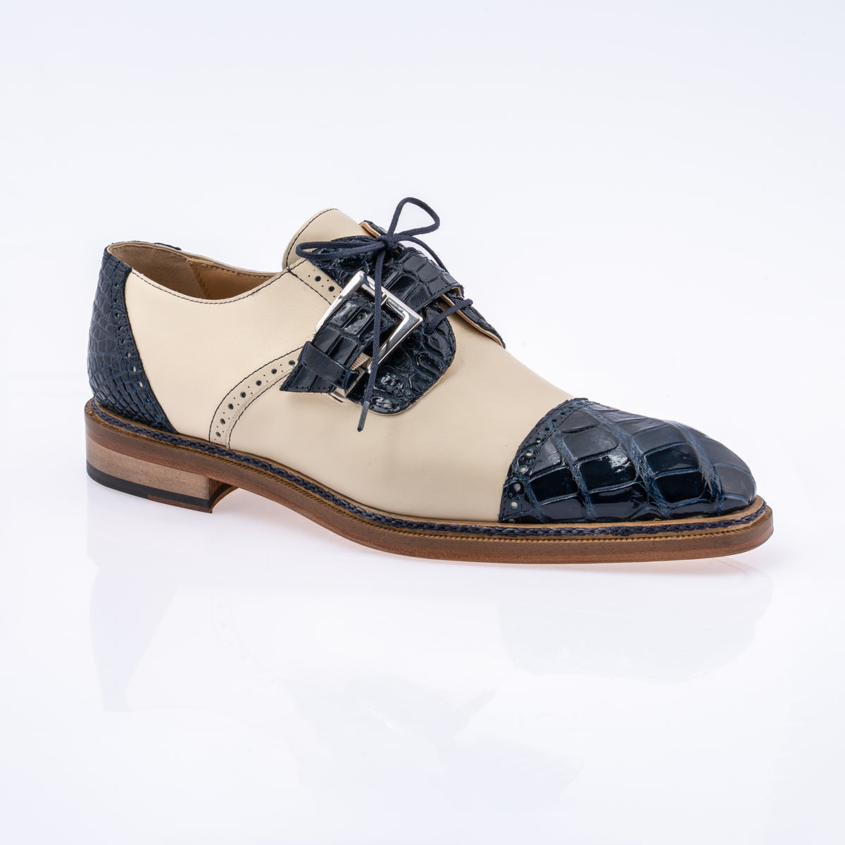 MAURI 1087/4 - BLUE/CREAM