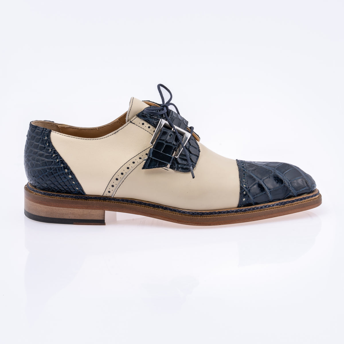 MAURI 1087/4 - BLUE/CREAM