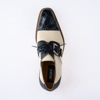 MAURI 1087/4 - BLUE/CREAM