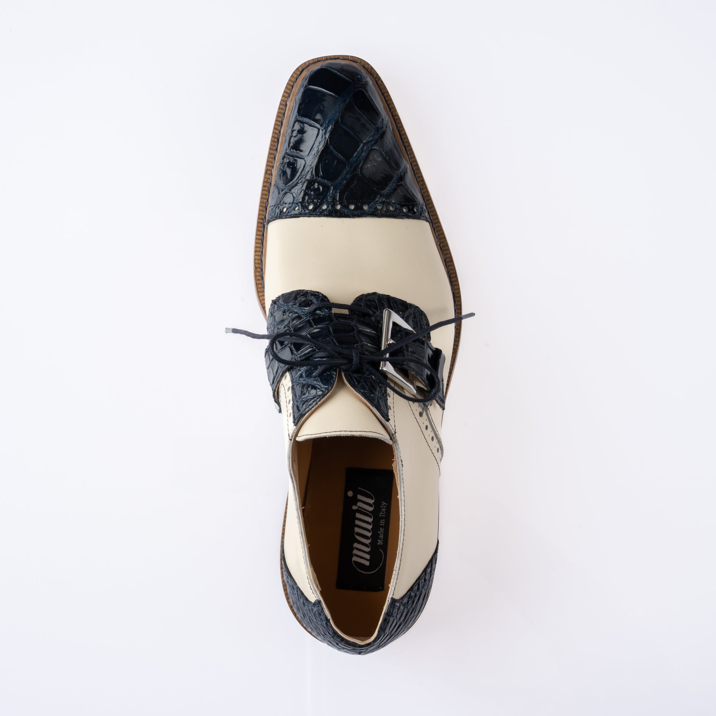 MAURI 1087/4 - BLUE/CREAM