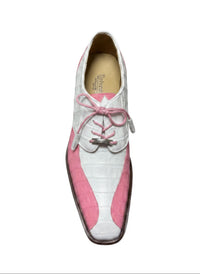 DOMENICO - WHITE/PINK SIZE 9