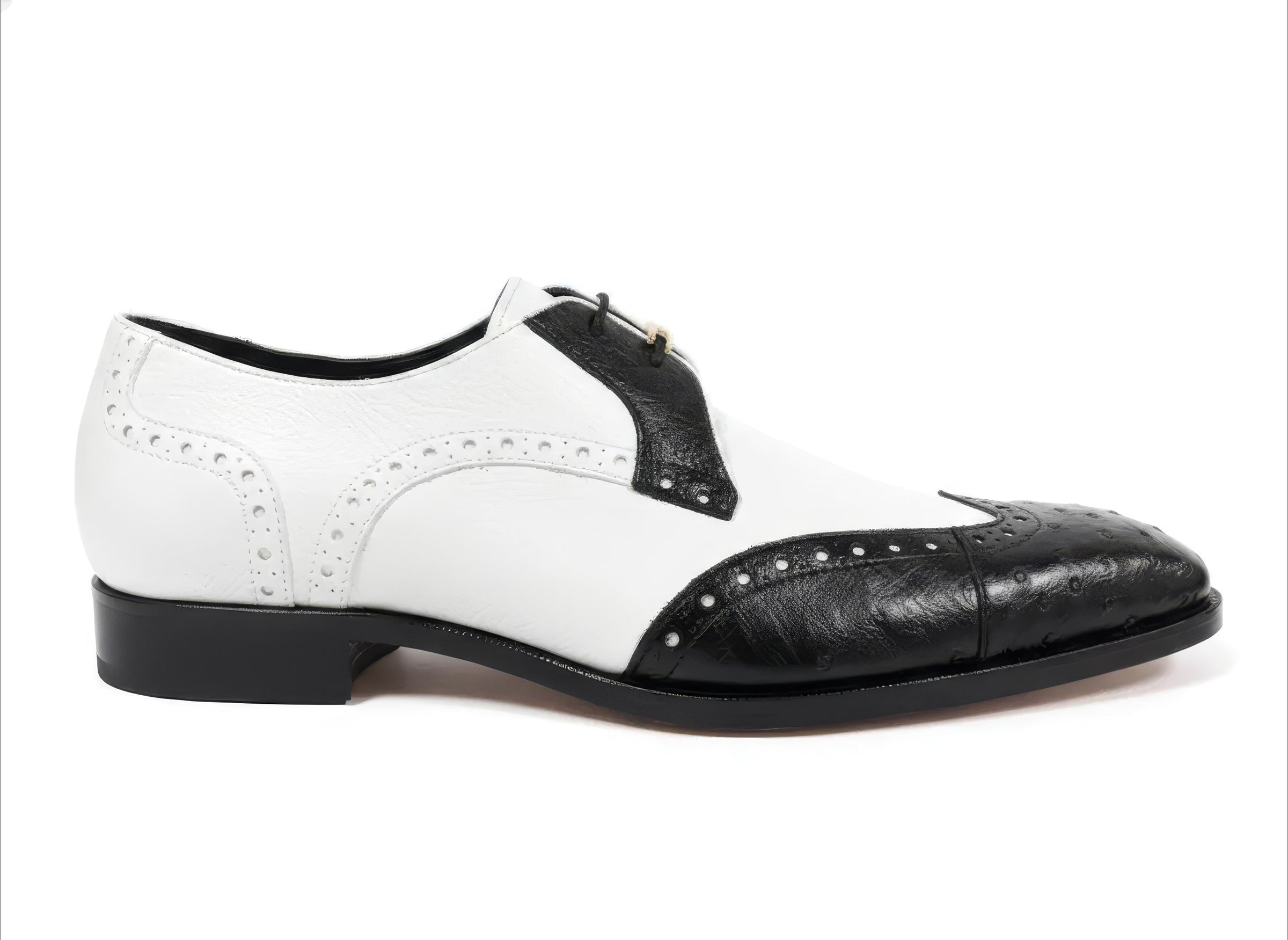 LORENZO - BLACK/WHITE SIZE 9