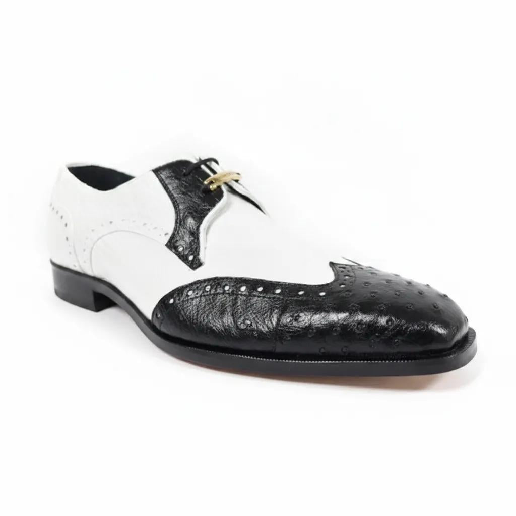 LORENZO - BLACK/WHITE SIZE 9