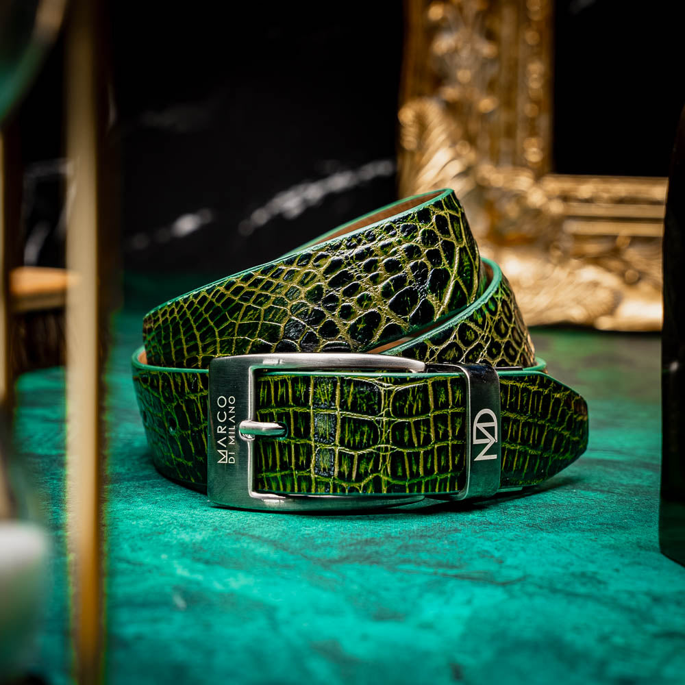 Emilio Belt Antique Green Antique Green / 44 Emilio Belt Antique Green Antique Green / 44