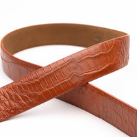 Alligator Belt - Cognac