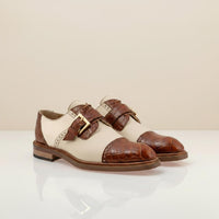 MAURI 1087/4 - COGNAC/CREAM