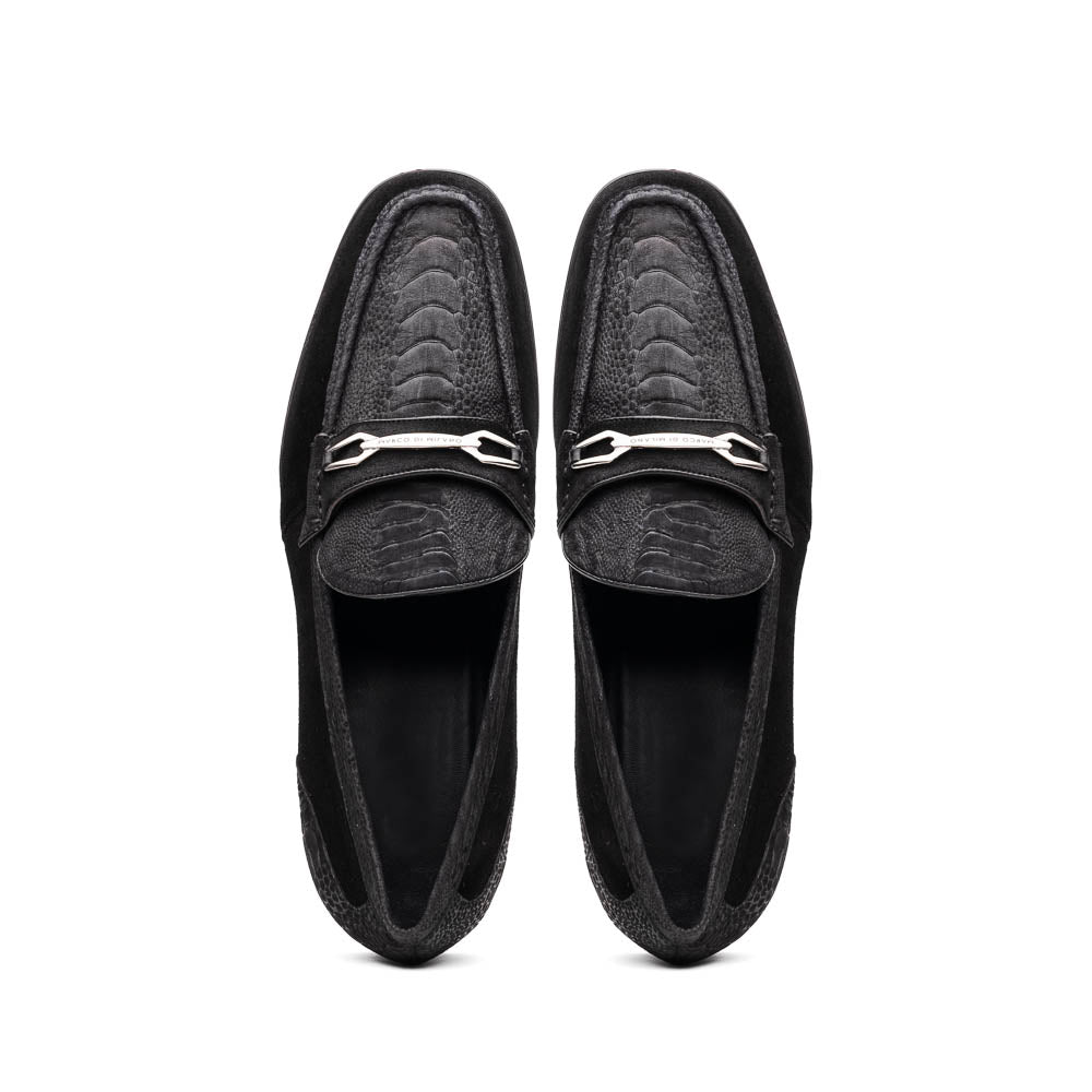 Hugo Ostrich - Black