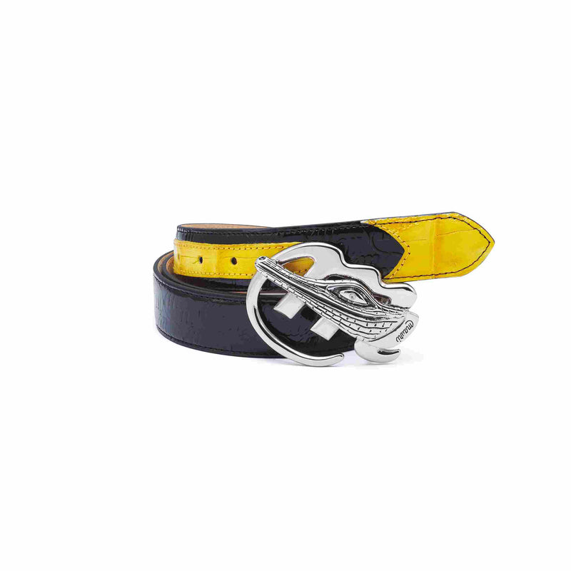 Mauri Black/Yellow Belt