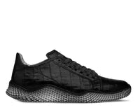 CROCODILE SUPER SNEAKER - BLACK