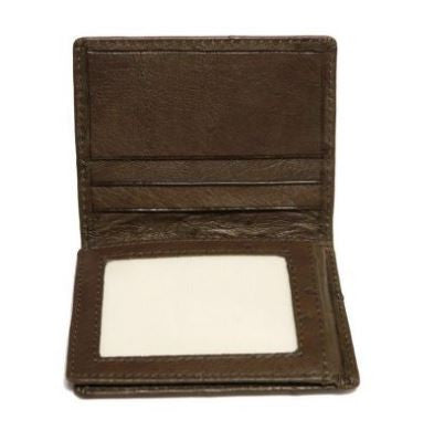 Ostrich Brown Wallet #W02