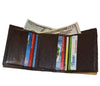 Ostrich Brown Wallet #W03