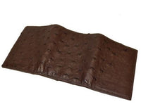 Ostrich Brown Wallet #W03