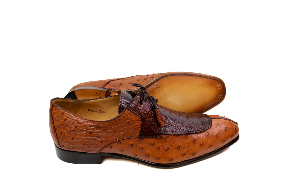 MEZLAN Amadeus - Tan/Brandy SIZE 9